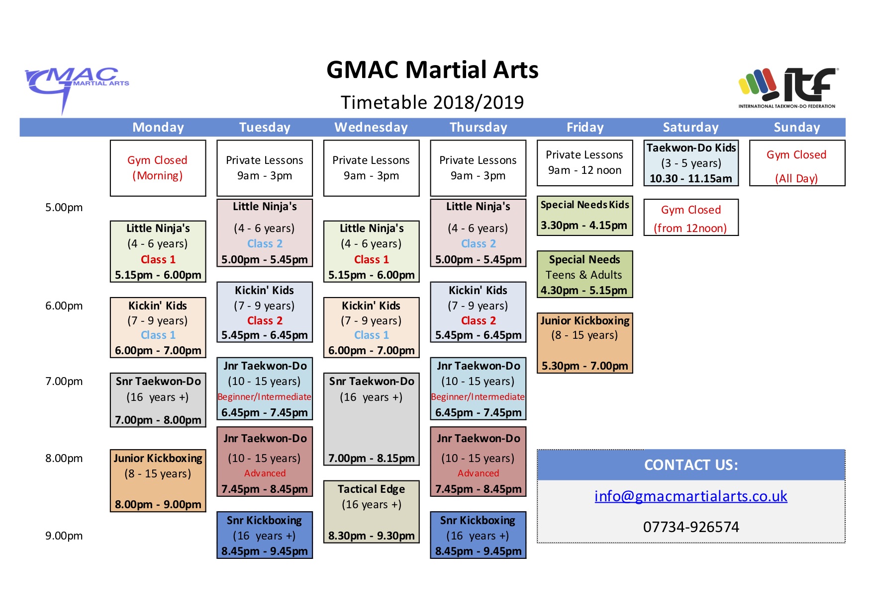 Livingston Normal Timetable Resumes