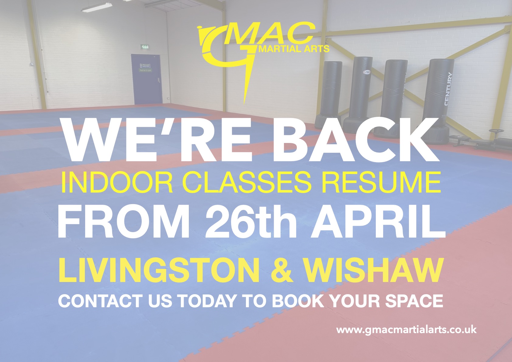 Re-opening 26th April