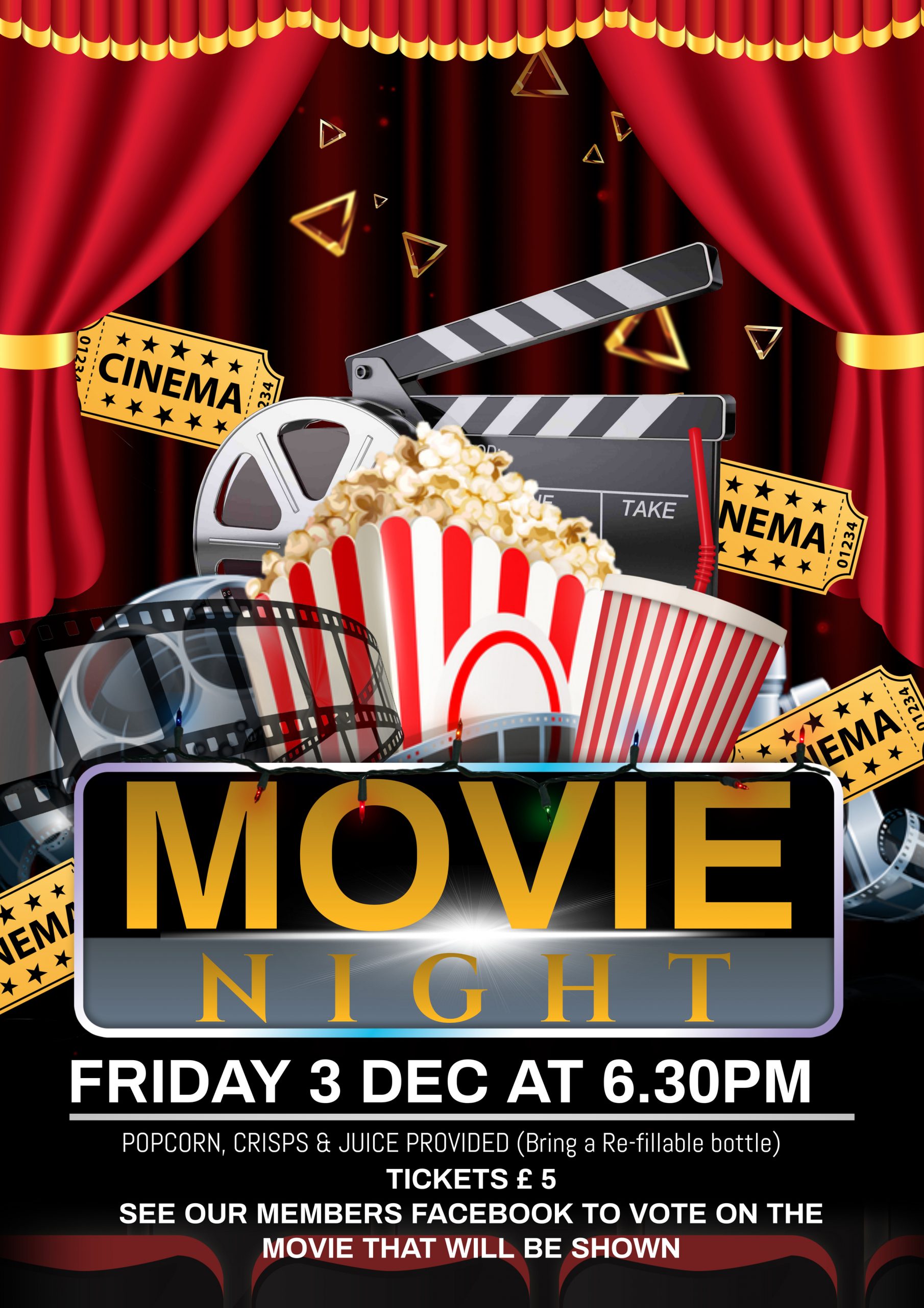 Christmas Movie Night – 3rd December